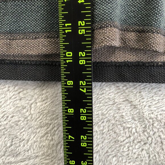 Ashworth Harry Logan Mens Rugby Polo Shirt Medium Striped Long Sleeve Casual - Picture 3 of 6